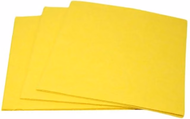 KDMD Yellow Highly Absorbent Kitchen Cleaning Cloths, 3 Pack