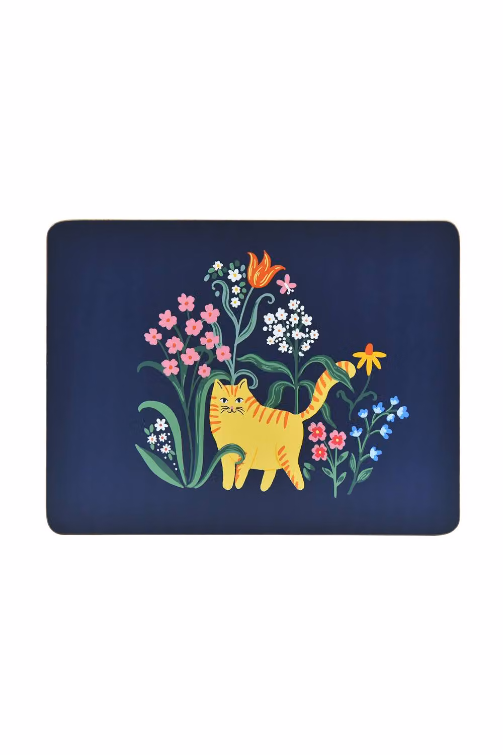 Ulster Weavers Marmalade Meadow Floral MDF Placemats, Pack of 4, Blue – 2