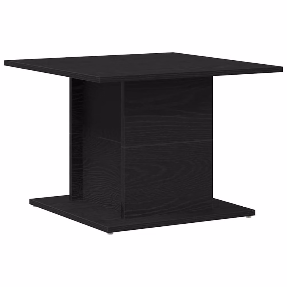 Berkfield Home Black Oak Coffee Table, W/D/H: 55.5 x 55.5 x 40 cm – 3