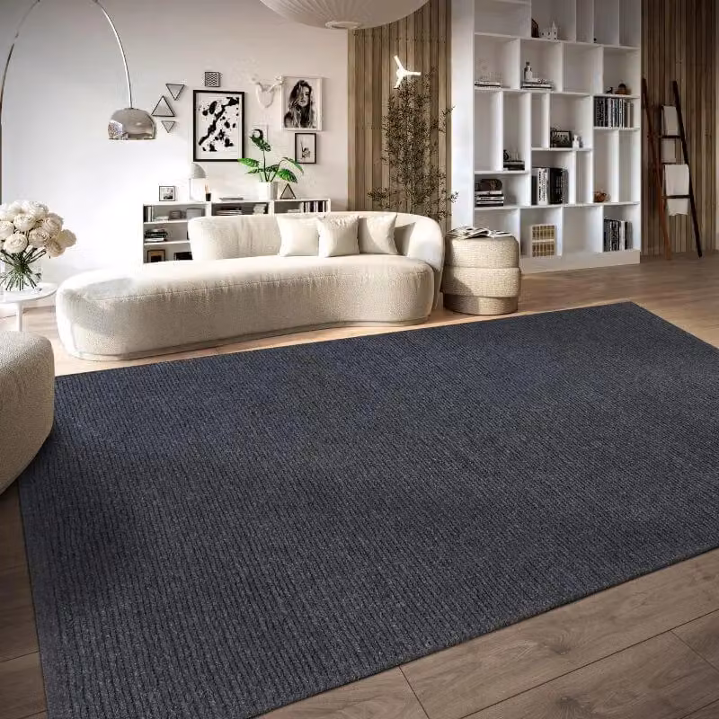 Villeroy & Boch 1748 Francois Handmade Wool and Cotton Rug in Charcoal Grey, W: 80 cm, L: 200 cm – 2