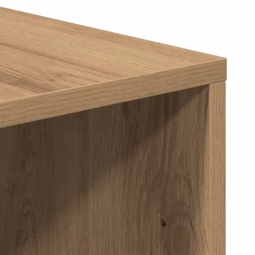 vidaXL Modern TV Cabinet in Brown Oak Wood, W/D/H: 130 x 35 x 50 cm – 3