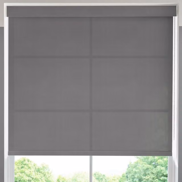 Terrys Olympus Translucent Made to Measure Roller Blind in Grey Fog