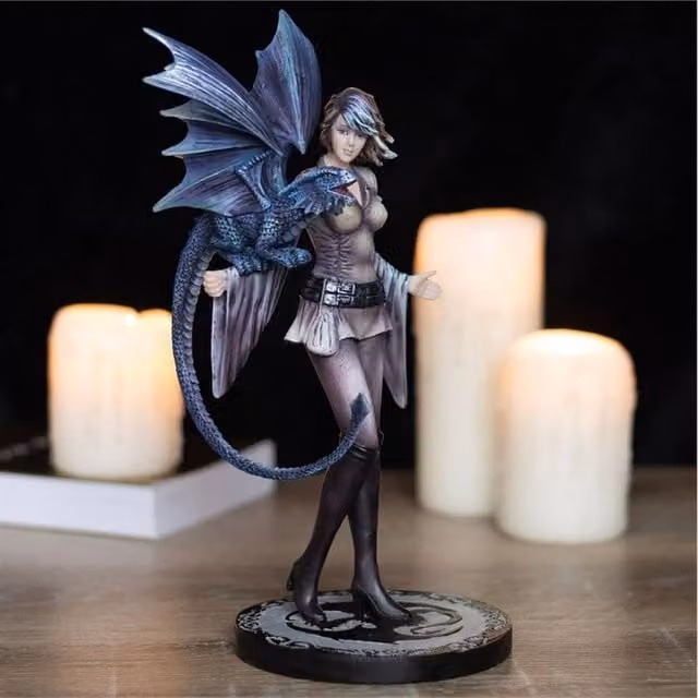 Uniqueful Anne Stokes Dragon Trainer Multicolour Animal Figurine – 1