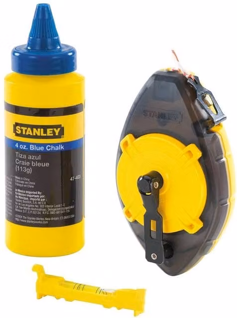 Stanley Stainless Steel Spirit Level in Yellow and Blue