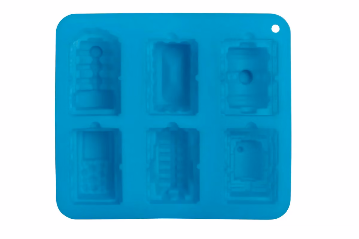 Orsina Blue Non-Stick Silicone Cake Mould with Peony Design – 2