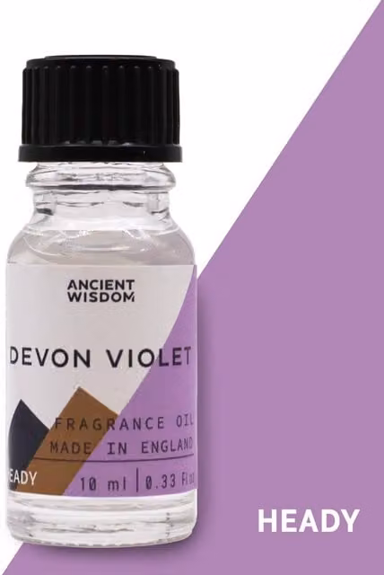 KDMK Devon Violet Fragrance Oil Long Lasting Floral Scent, 10ml, Purple