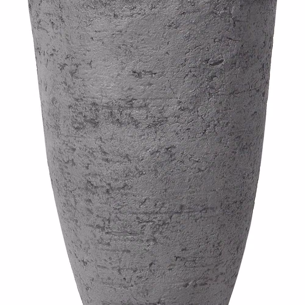 Wyld and Coco Textured Grey Stone Plant Pot W/D/H: 51 x 51 x 71 cm – 2