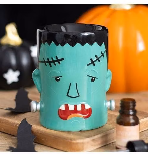 KDMD Frank Monster Ceramic Oil Burner and Wax Warmer in Teal – 1