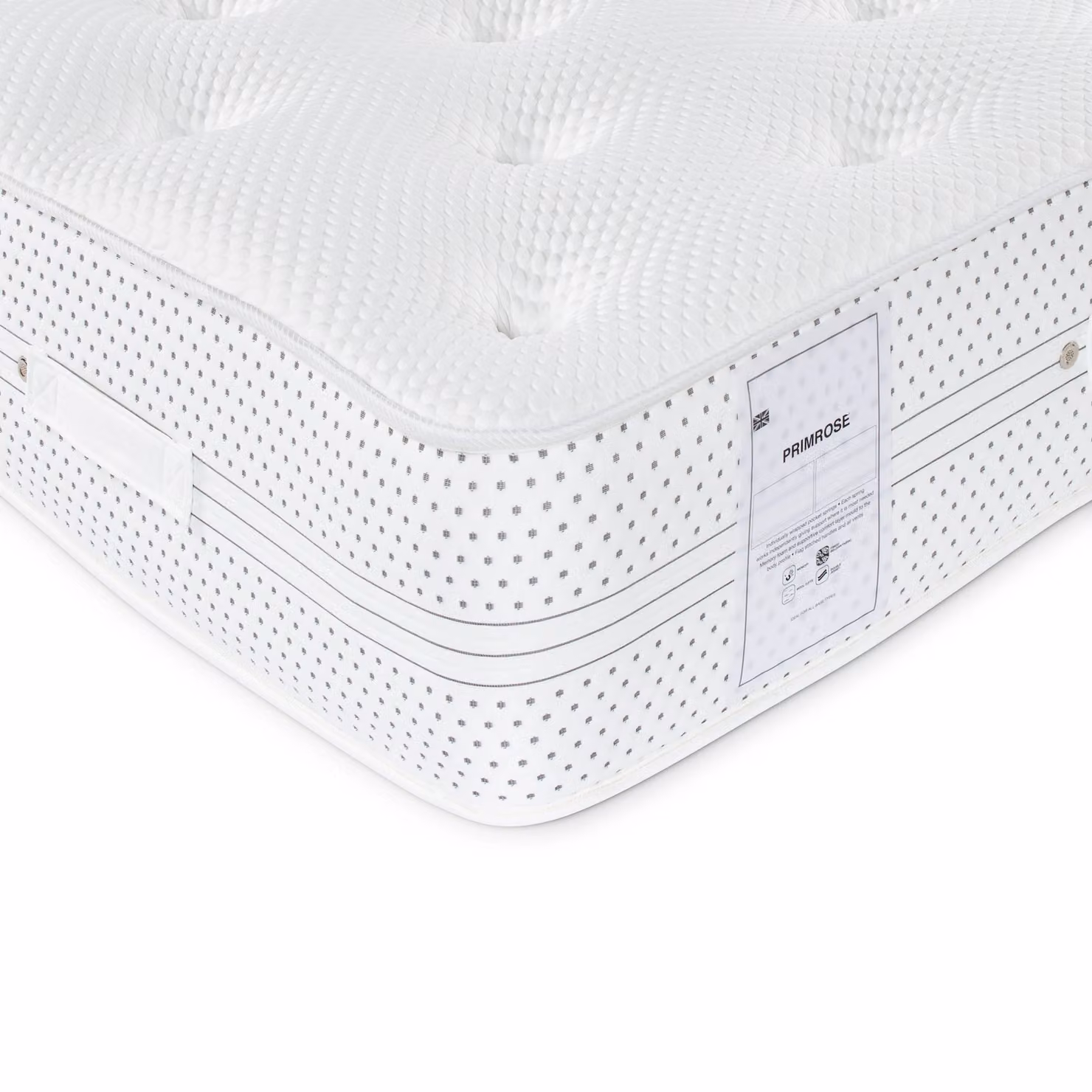 Bedmaster Aurora Grey Velvet Ottoman Bed and Primrose 2000 Pocket Sprung Memory Foam Hybrid Mattress, W/D/H: 140 x 200 x 157 cm – 4