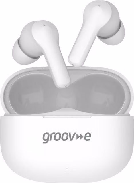 Jive Buds True Wireless Earphones with Charging Case - White