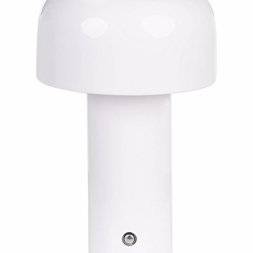 Wyld and Coco Wireless Metal Table Lamp in White, Dimmable Touch Control with 3 Colour Modes and USB Charging – 2