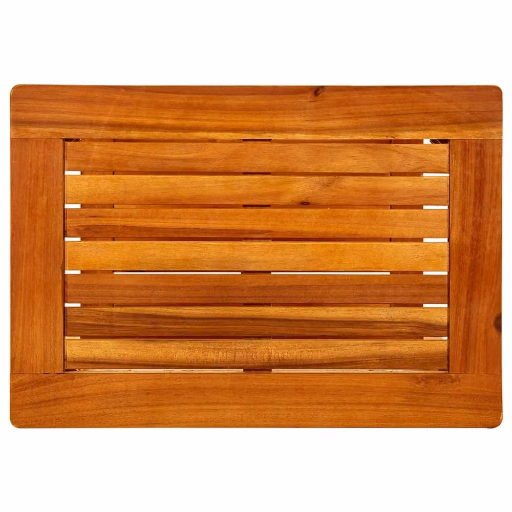 Berkfield Home Decorative Coffee Table in Brown Solid Oiled Acacia Wood, W/D/H: 50 x 35 x 45 cm – 3