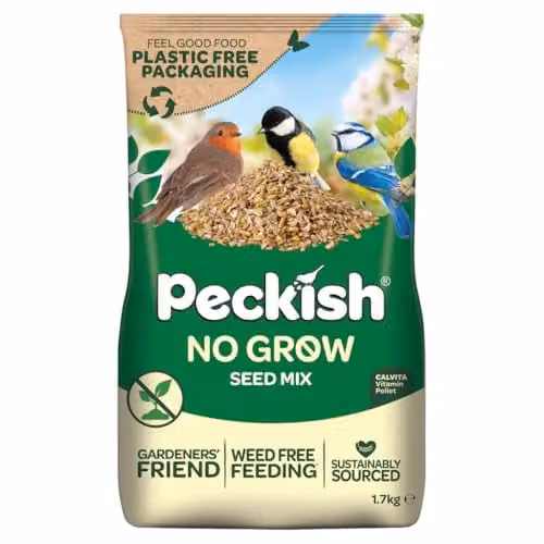 Peckish No Grow Seed Mix for Wild Birds, 1.7 kg