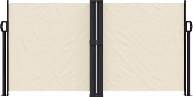 Berkfield Home Retractable Single Side Awning in Beige, W/H: 120 x 1200 cm – 1