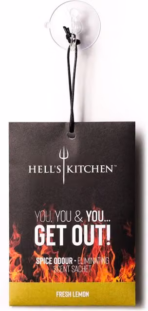 Hell's Kitchen Fresh Lemon Scented Sachets, 3 Per Pack, Black – 4
