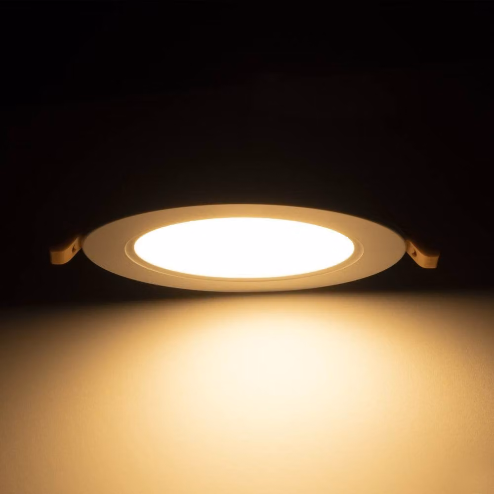 Netlighting Element LED Recessed Downlight in White and Gold/Brass with Adjustable CCT