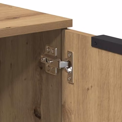 vidaXL Artisan Oak Sideboard in Brown, W/D/H: 60 x 30 x 70 cm – 4