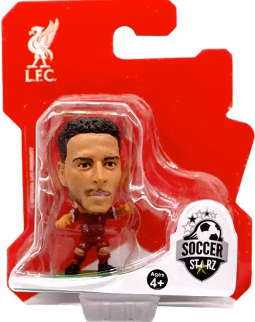 Creative Toys Company SoccerStarz Liverpool Thiago Alcantara HomeKit 2024 Mini Figure, Red, Height: 5 cm