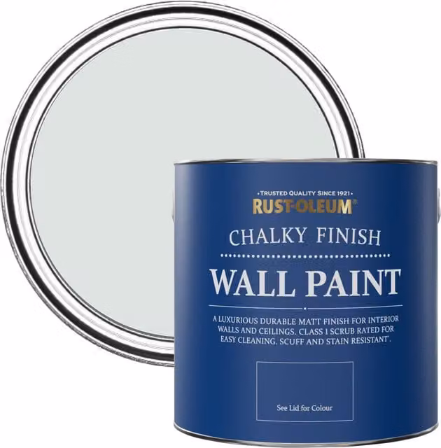 Rust-Oleum Library Grey Matt Chalk Wall Paint, 2.5 l – 1