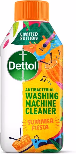 Dettol Washing Machine Cleaner Summer Fiesta Multicolour