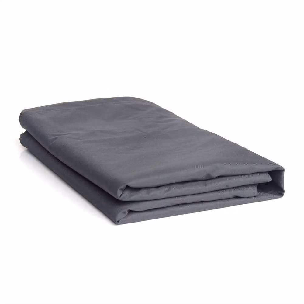 sweeek Vabo Water-Repellent Polyester Garden Sofa Set Protective Cover in Dark Grey – 2