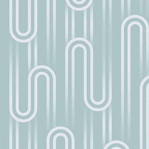Graham & Brown Envy Ups n Downs Pistachio Green Geometric Abstract Wallpaper