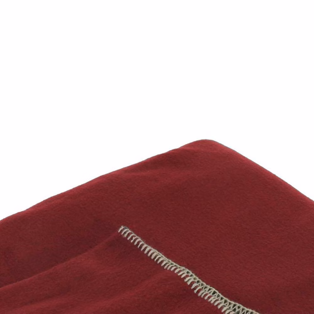 Result Plain Warm Outdoor Fleece Blanket in Red – 2