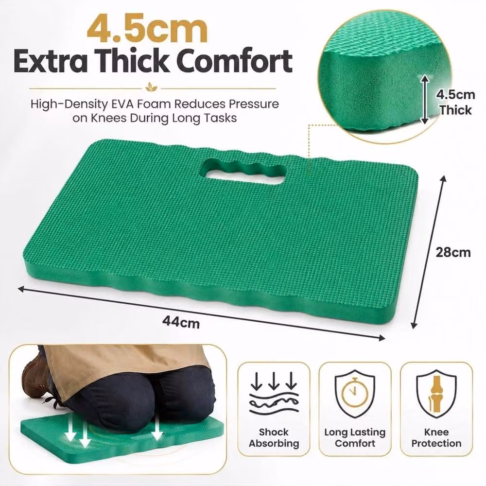 VOGREX Green Thick Foam Kneeling Pad Set of 2 for Gardening and Mechanics – 2