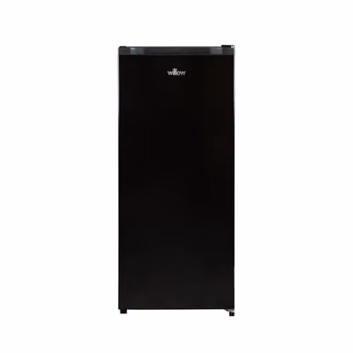 Willow 145L Black Freestanding Upright Tall Freezer – 1