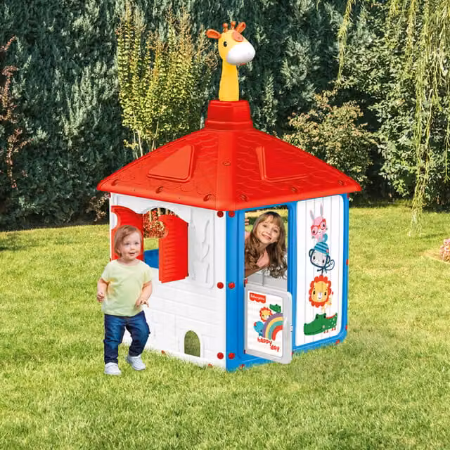 Fisher-Price Multicolour and White Playhouse Dollhouse