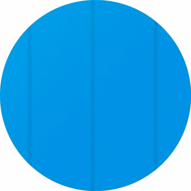 tectake Round Blue Solar Thermal Pool Cover Film, Diameter: 455 cm