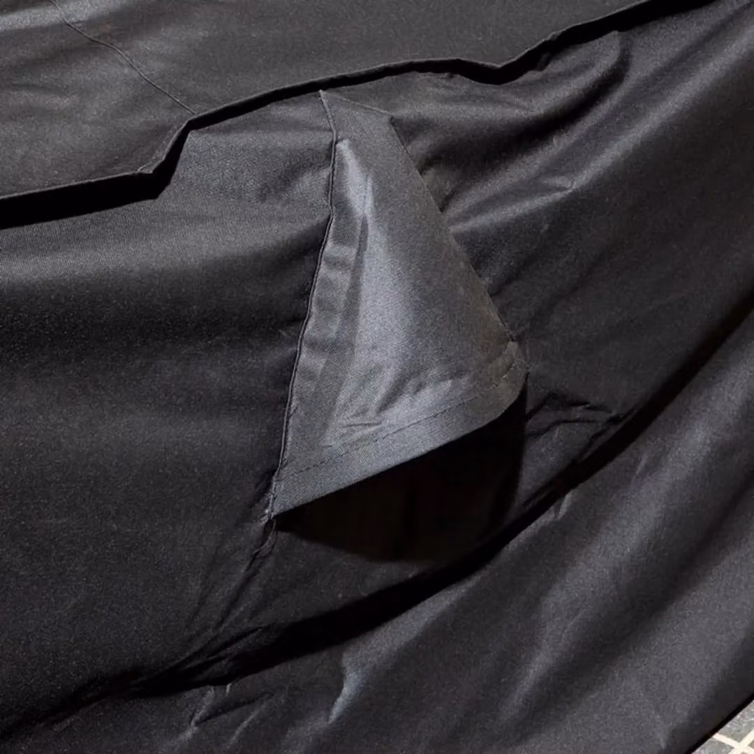 Rowlinsons Rectangular Furniture Cover, Black, W: 85 cm, D: 80 cm, H: 125 cm – 4