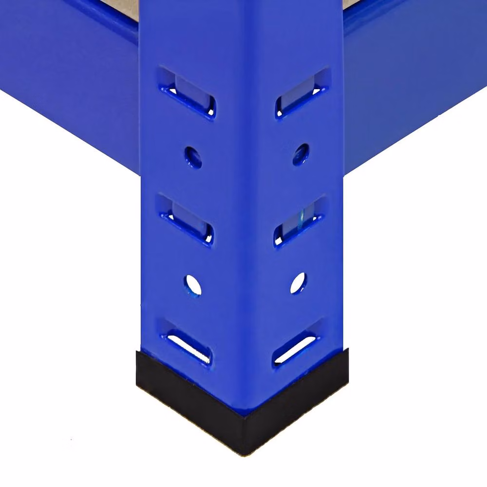 Monster Racking Blue Freestanding Storage Racks with Adjustable MDF and Metal Shelves, W/D/H: 90 x 45 x 180 cm – 7
