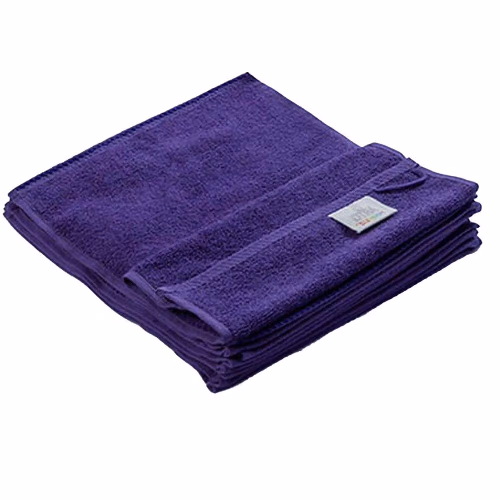 ARTG Plain Purple Cotton Terry Face Towel – 2