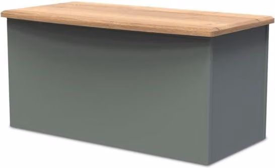 Welcome Victoria Assembled Modern Green MDF Wood Blanket Box