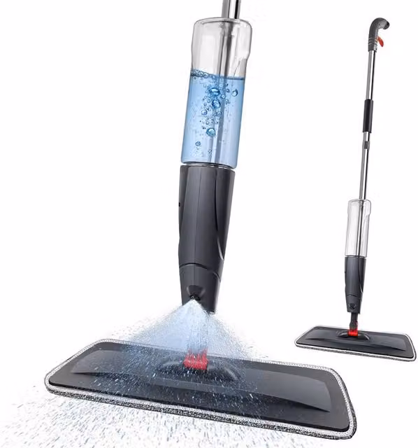 Nordara Grey Microfibre Spray Mop for Ceramic Floors, 700ml – 1