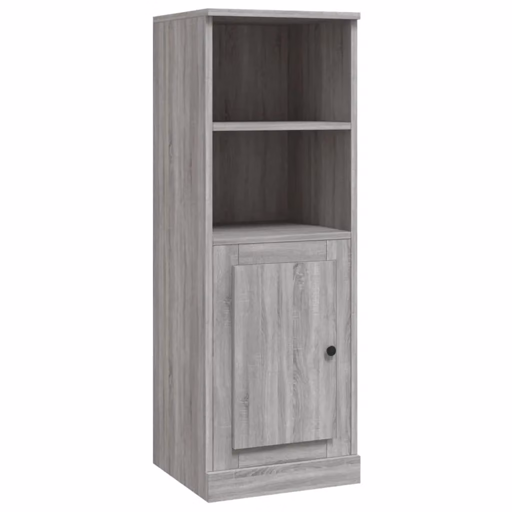 Berkfield Home Grey Sonoma Highboard in Engineered Wood, W/D/H: 36.0 x 35.5 x 103.5 cm – 2