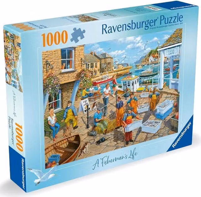 Ravensburger 1000 Piece Jigsaw Puzzle in Multicolour and Blue