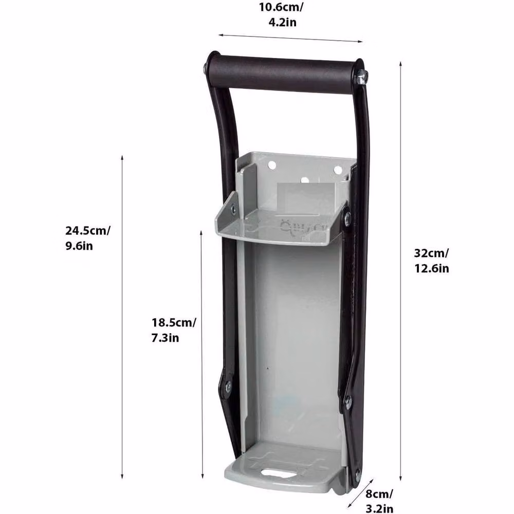 Flavora Metal Can Crusher with Bottle Opener in Black – 2