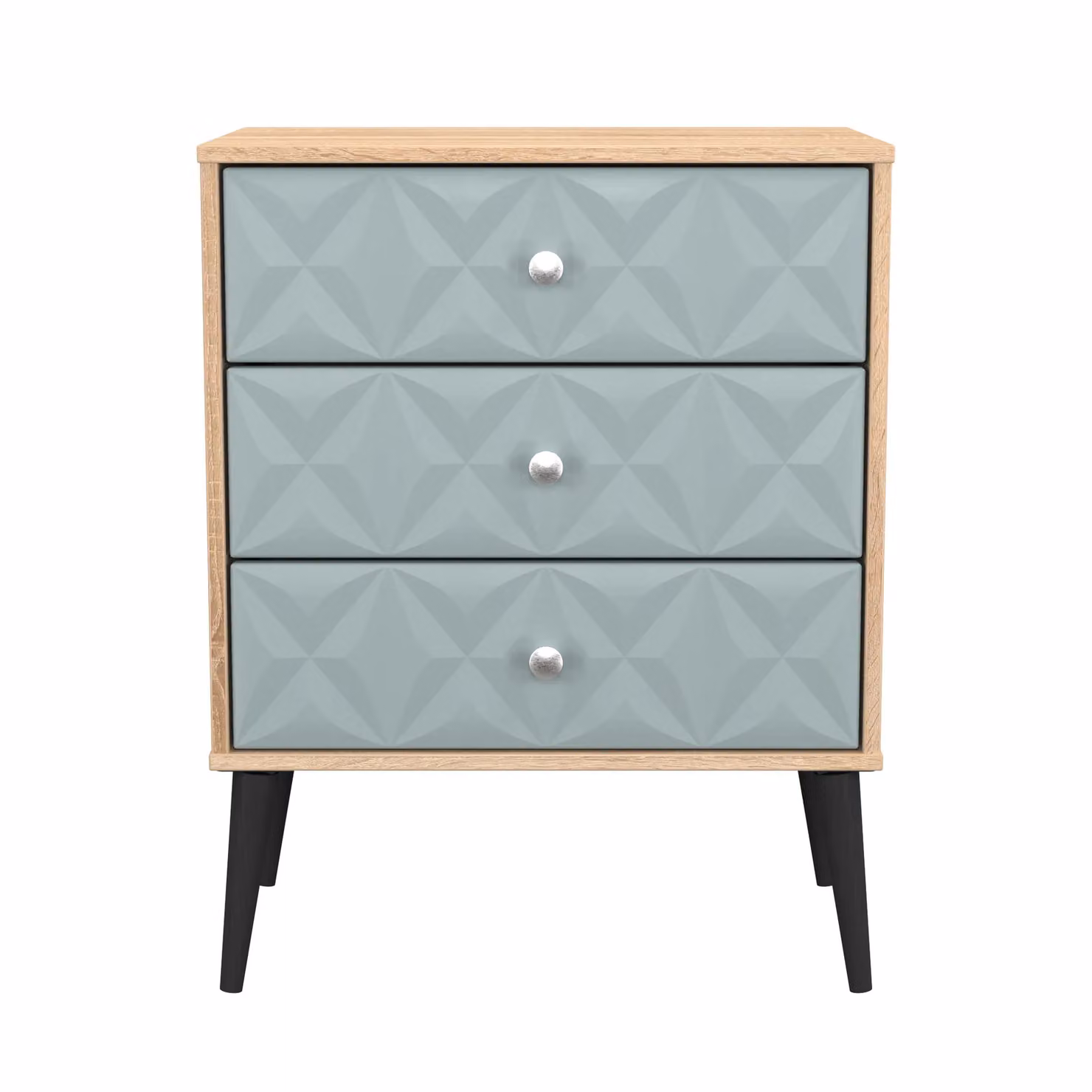 2 U Toledo 3 Drawer Chest in Duck Egg Blue – 2