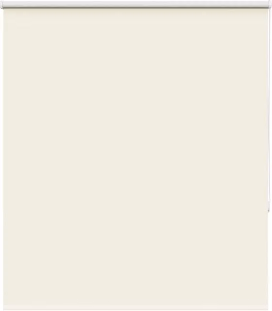 Berkfield Home Blackout Roller Blind, White Polyester, W: 125 cm, H: 150 cm
