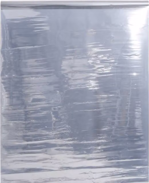 Berkfield Home Silver Static Reflective Solar Film PVC, W: 90 cm, L: 500 cm