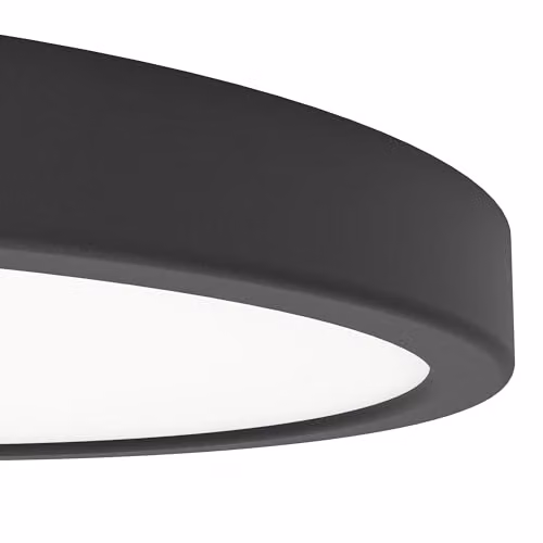 Eglo Fueva 6-Z Smart LED Ceiling Light, Black, Diameter: 27.8 cm, IP44, ZigBee/Bluetooth RGBW – 4