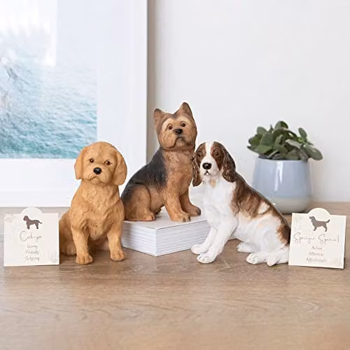 KDMD Brown Yorkshire Terrier Dog Tabletop Ornament – 2