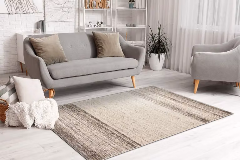 RugsX Fusion Geometric Modern Rug in Yellow, W/D: 200 x 290 cm