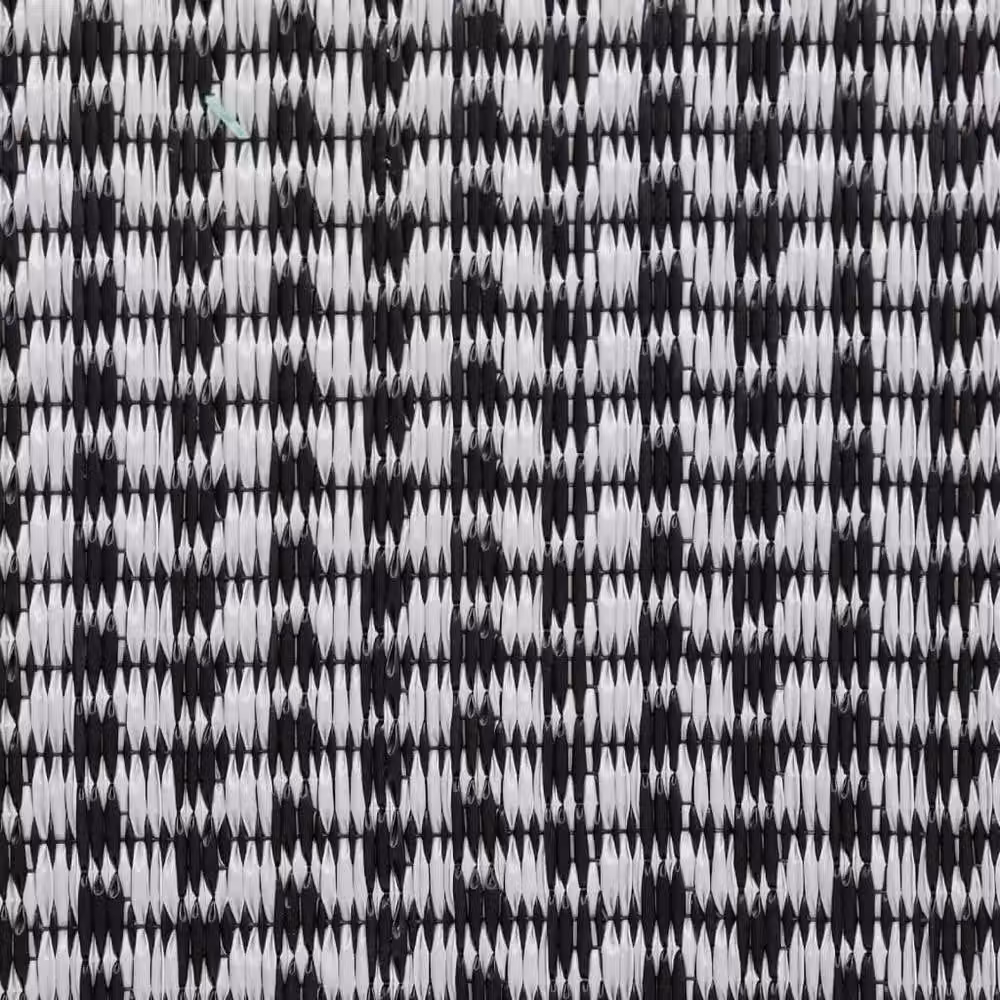 Berkfield Home Black Geometric Outdoor Rug, W/D: 140 x 200 cm – 5
