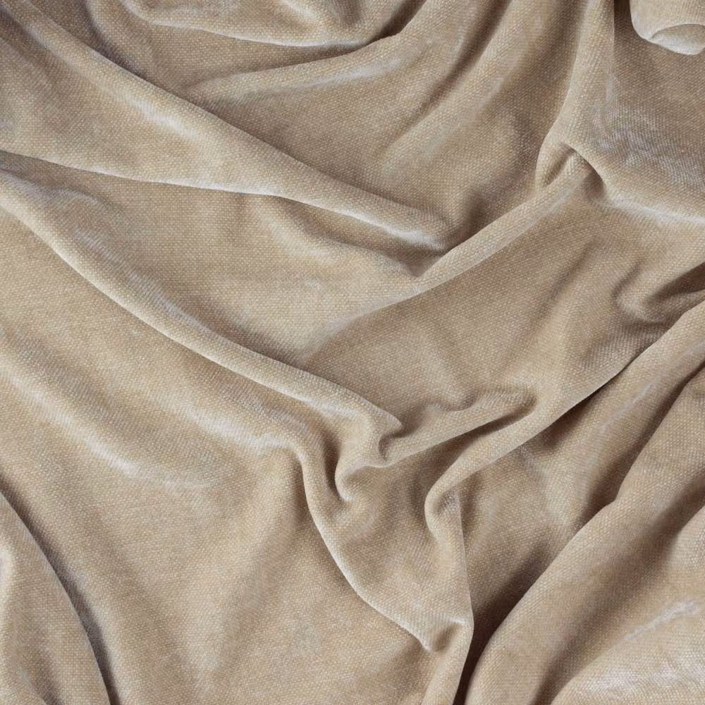 Yard Heavy Chenille Velvet Throw in White, W/D: 150 x 200 cm – 3