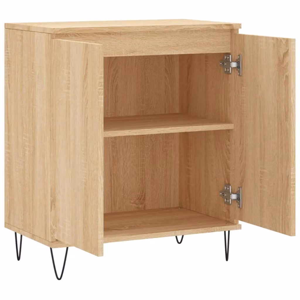 Berkfield Home Sonoma Oak Sideboard in Brown, W/D/H: 60 x 35 x 70 cm – 3