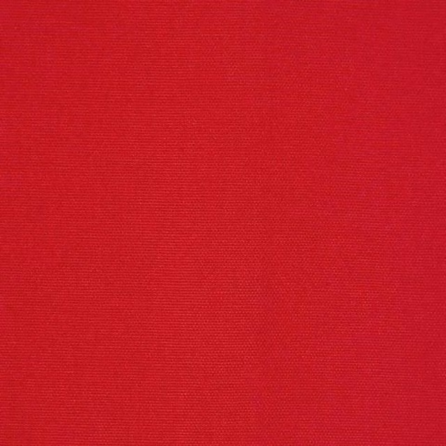 Homescapes Red Pure Cotton Plain Fabric, Width: 150 cm