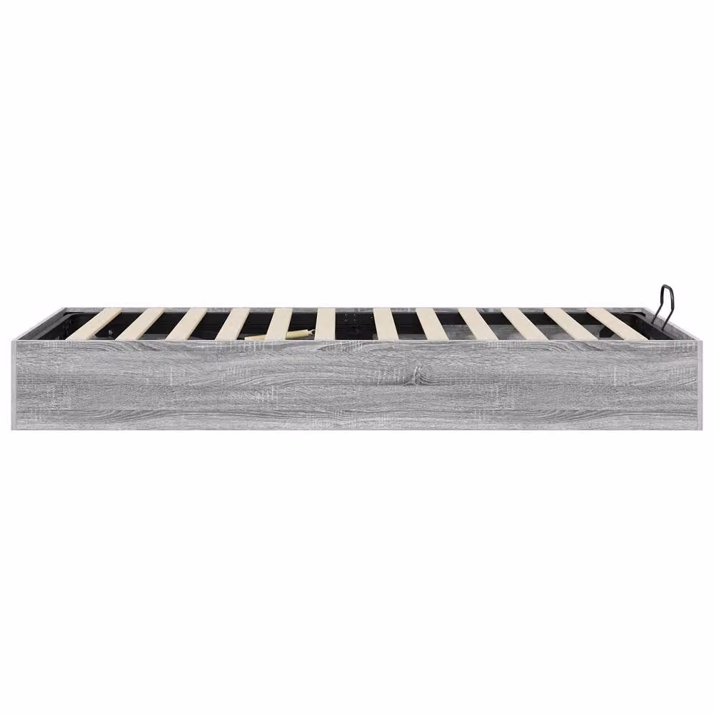 Berkfield Home Grey Sonoma Ottoman Bed Frame with Lift Up Base, W/D/H: 200 x 90 x 25 cm – 3